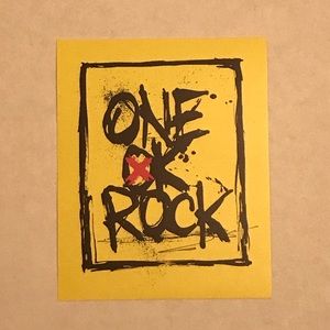One Ok Rock band sticker